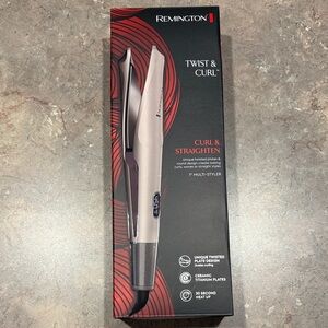 Remington Twist & Curl Multi-Styler in Silver and Black